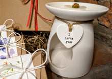 'I love you' Wax Melt & Burner Set