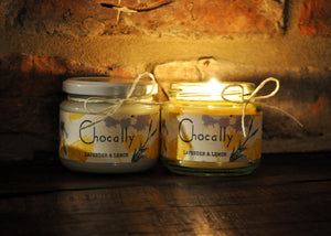 Lavender & Lemon Handmade Candle