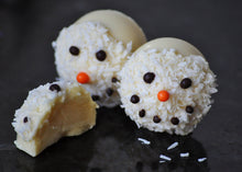 Chocally Frosty Snowmen Truffles